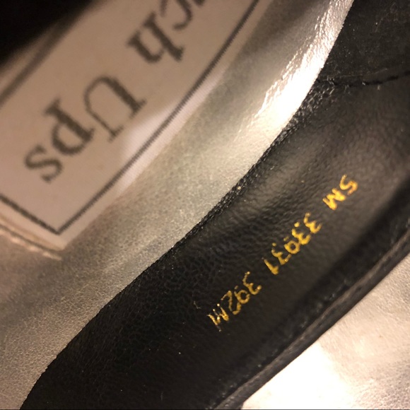 ⭐️ 💋TOUCH UPS BLACK RHINESTONE PLATFORM HEEL💋⭐️ - Picture 7 of 8